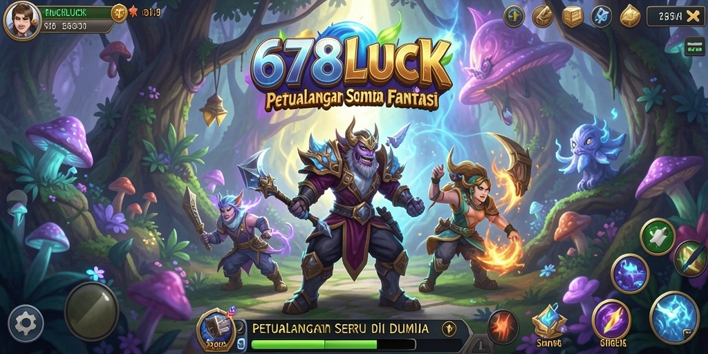 Screenshot utama 678LUCK menampilkan gameplay seru penuh petualangan.