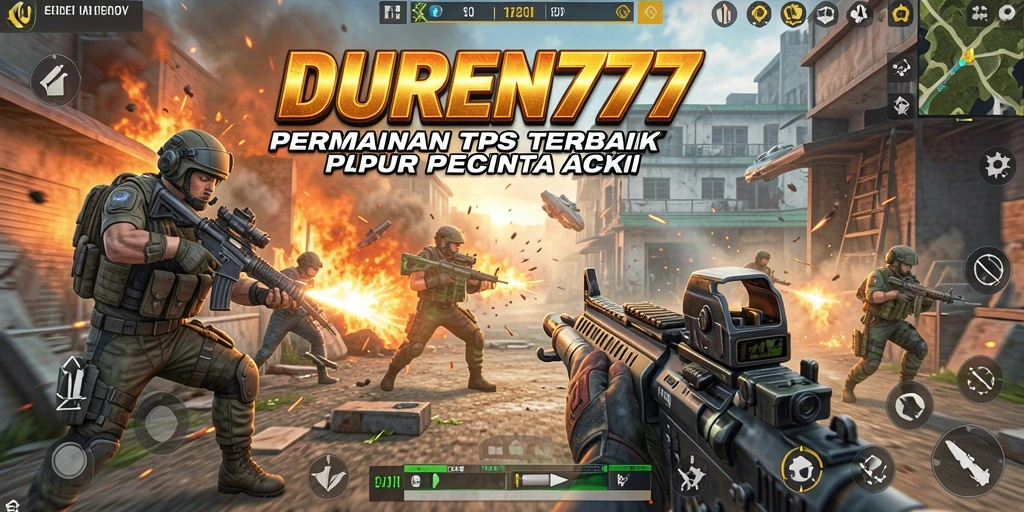 Tampilan gameplay DUREN777 yang epik dan penuh aksi.