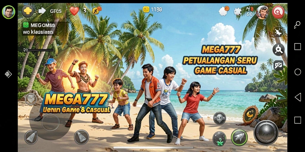 Tangkapan layar dari gameplay MEGA777 yang menyenangkan.