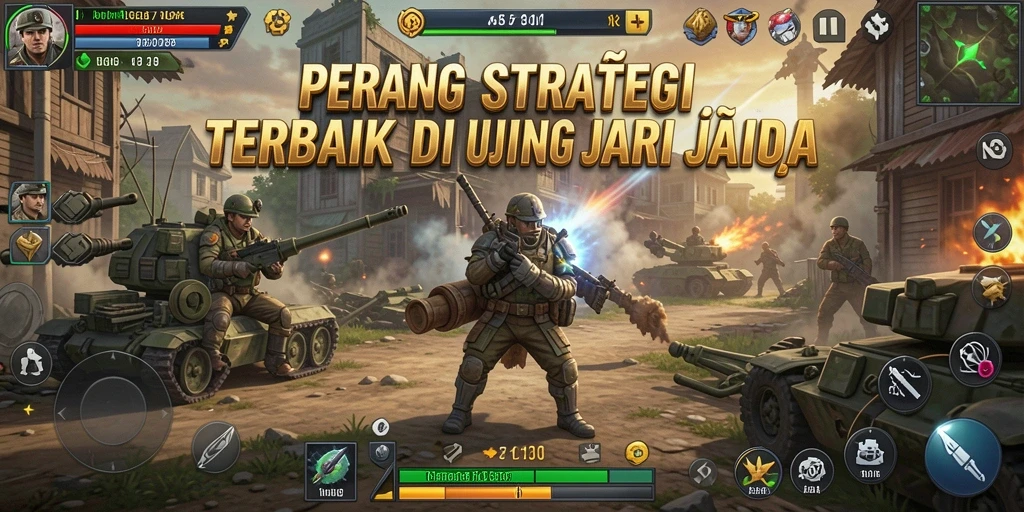 Gameplay <strong>N06</strong> yang menantang dan menarik untuk para pemain strategi.