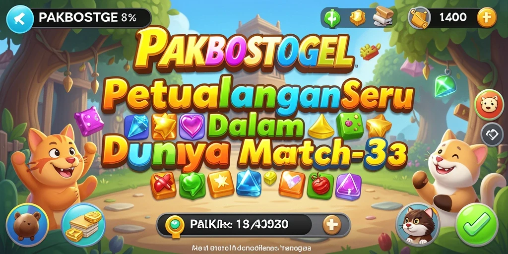 Tampilan gameplay seru dalam PAKBOSTOGEL yang menantang.
