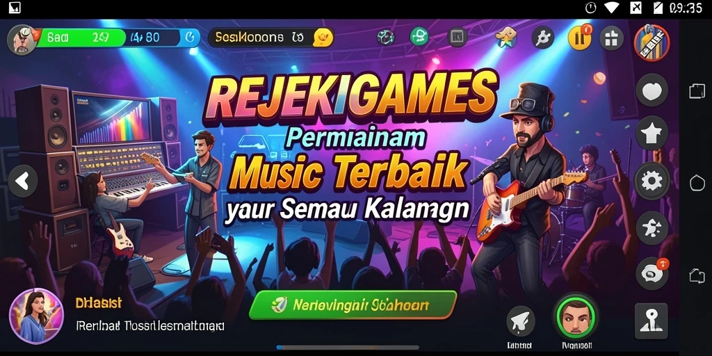 Tampilan gameplay seru dari REJEKIGAMES yang mengasyikkan.