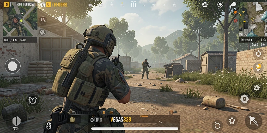 Tampilkan aksi intens dalam gameplay VEGAS338 yang mendebarkan.