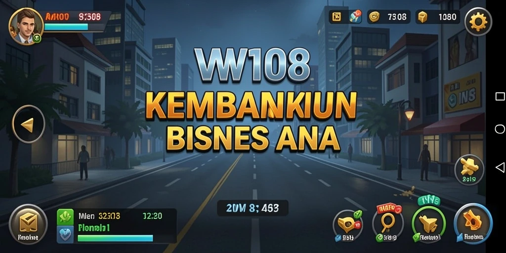 Tangkapan layar VW108 menunjukkan gameplay seru Tycoon yang menarik.