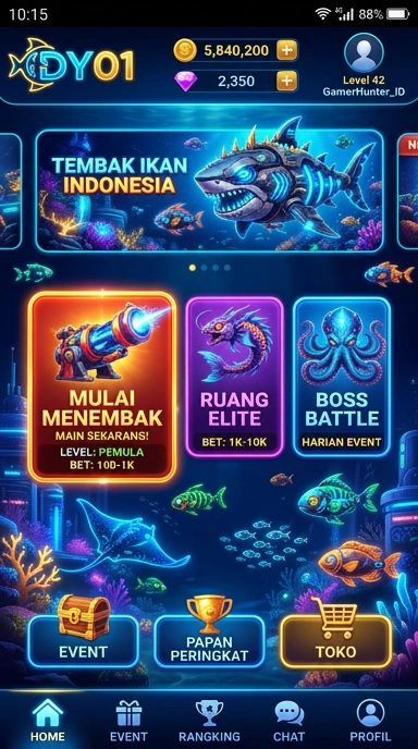 Proses pengunduhan aplikasi di platform dy01 yang cepat dan mudah.